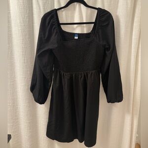 Black Long Sleeve Dress